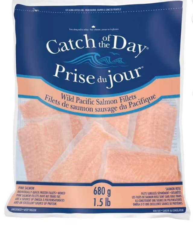 Catch Of The Day Wild Pacific Frozen Salmon Fillets image