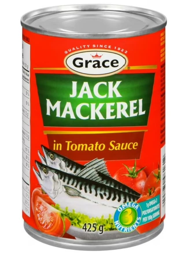 Grace Jack Mackerel Tomato Sauce, 425ml Can image