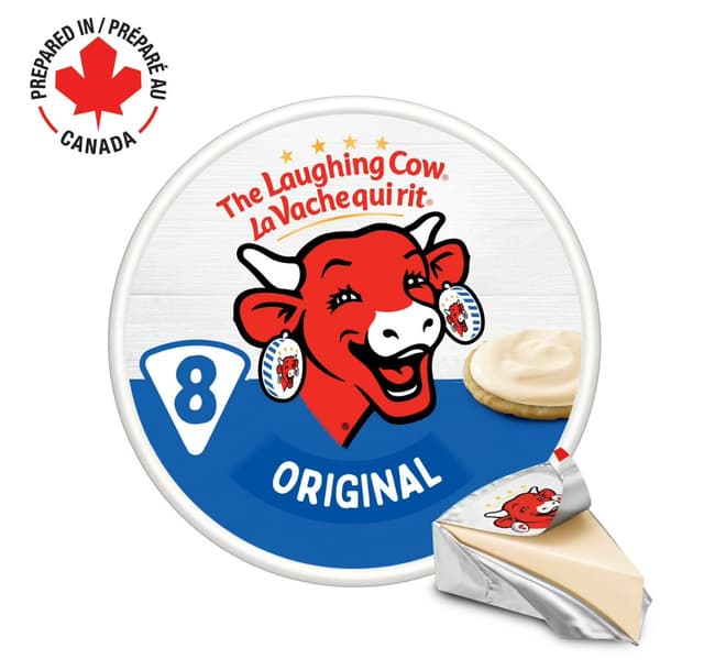 The Laughing Cow, Original, Spreadable Cheese 8P image