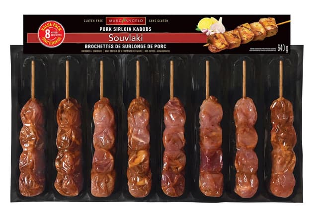 Marcangelo Pork Kabobs, 8 kabobs, 640 g image