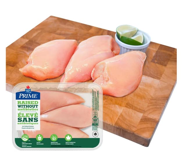 Prime Boneless Skinless Chicken Breasts, 2 -4 pc image